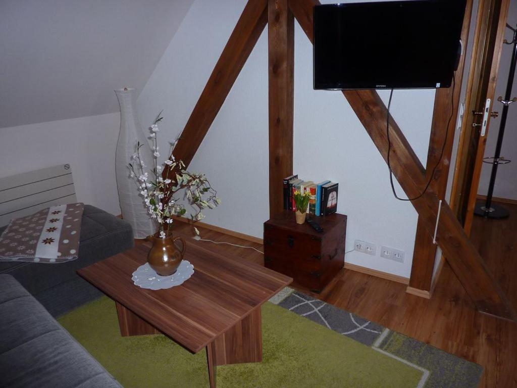Ferienwohnungen An den Linden Burg  Exterior foto